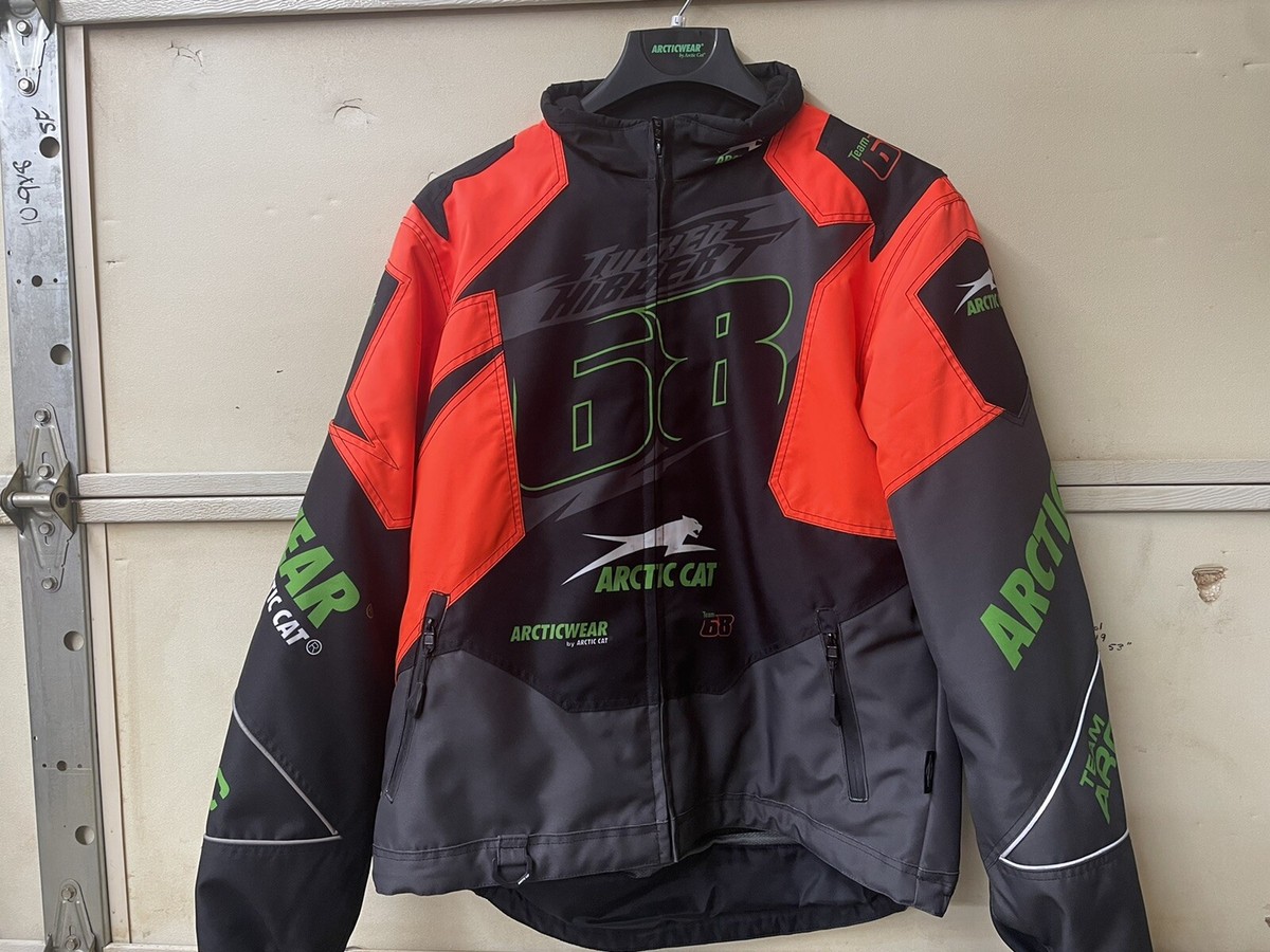 Arctic cat jacket Tucker Hibbert #68 Mens size Large very good