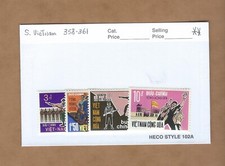 South Vietnam -  Scott 358-361  (General Mobilization)   MNH