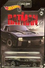 2022 Hot Wheels Batman New 2002 Batmobile Matte Black ADs