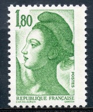 STAMP / TIMBRE FRANCE NEUF N° 2375 ** GANDON LIBERTE DELACROIX