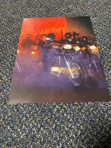 1 WILLIAMS FACTORY ORIGINAL 1986 ROAD KINGS PINBALL PROMO FLYER NEW - Picture 2 of 4