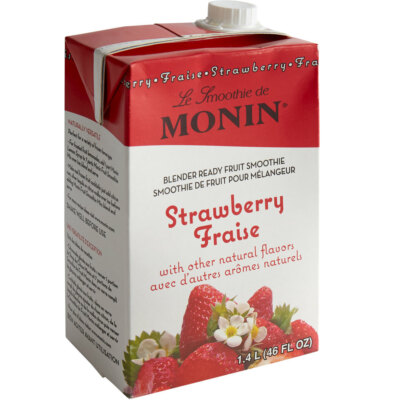 Monin 46 fl. oz. Fruit Smoothie Mix (Choose from 6 Flavors)