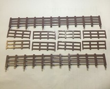 LIONEL 1877 GENERAL BROWN FENCE SET FOR FLATCAR WITH HORSES WE MFG THESE IN USA