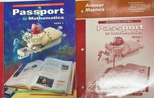 Grade 6 Math Student Edition  Answer Key Homeschool 6th Curriculum Lot