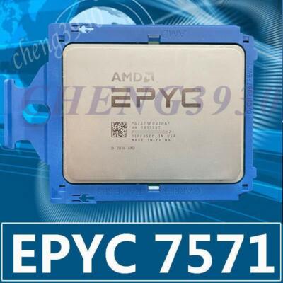 AMD epyc 7571 server PS 7571 bdvihaf 32 cores 64 threads 2.1ghz SP