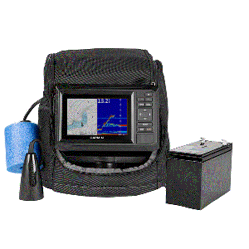 GARMIN ECHOMAP UHD2 KEYED CV ICE FISHING BUNDLE W/ECHOMAP UHD2 53CV 010-02590-35 - Picture 1 of 8