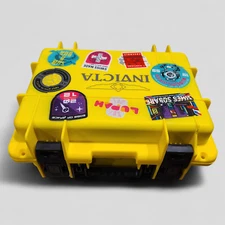 INVICTA YELLOW PATCH DIVE CASE FOR WATCH - SPEAKER & FLASHLIGHT CASE ONLY