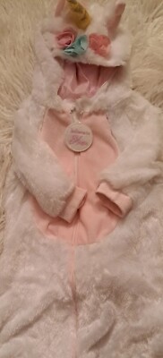 NWT Dream Play Imagine Halloween Baby Costume Unicorn Size 3-6 Months 
