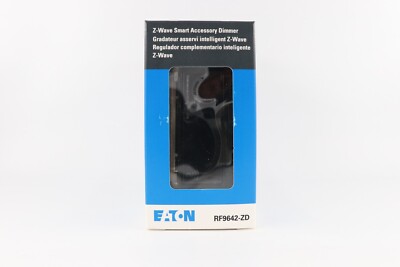 EATON	RF9642-ZDBK	3-WAY Z-WAVE SMART ACCESSORY DIMMER, 120VAC 60HZ, BLACK FINISH