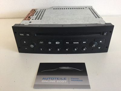 Citroen Peugeot Autoradio Radio CD Player Audio Siemens VDO  PSARCD100-05