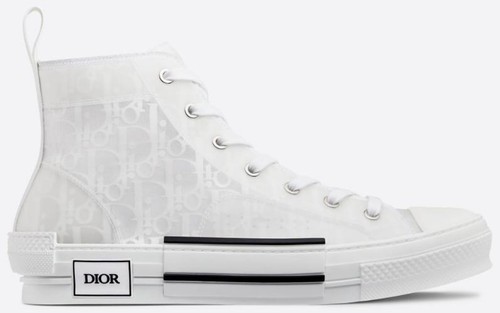 dior sneakers men B23 HT Oblique Transparency H060 White/black | eBay
