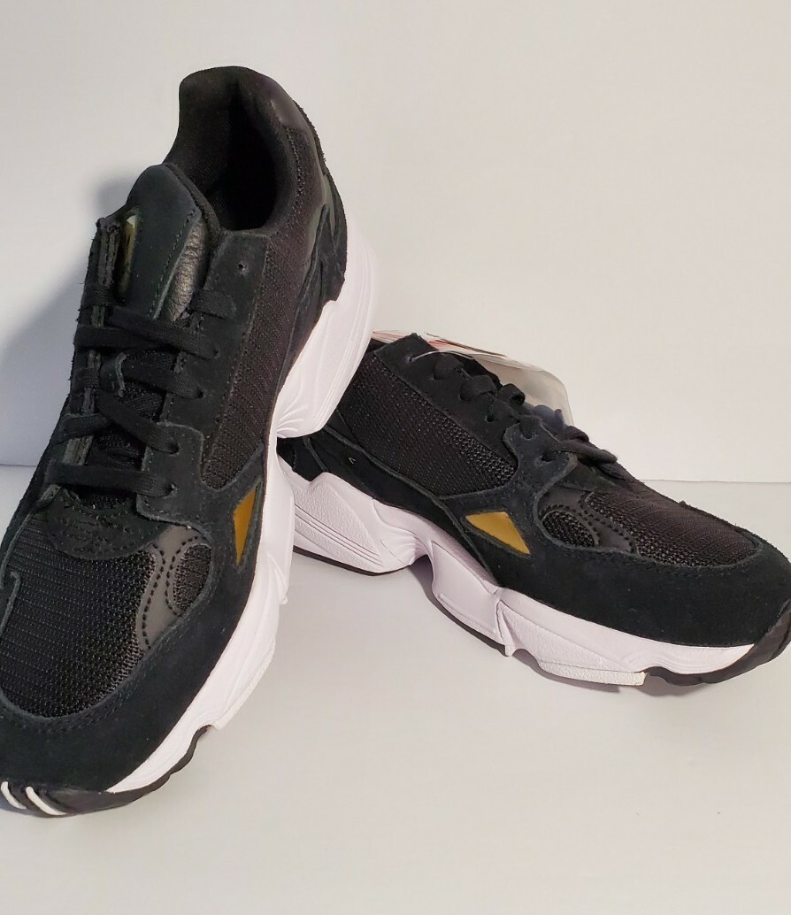 Size 7.5 - adidas Falcon Gold Metallic 2019 - FU6898 for sale online | eBay