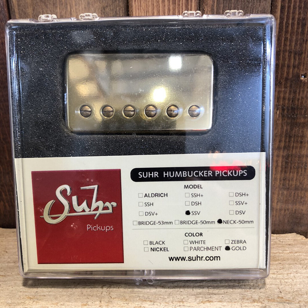 Suhr SSV Humbucker Guitar Pickup, Neck Position, 50mm Spacing 