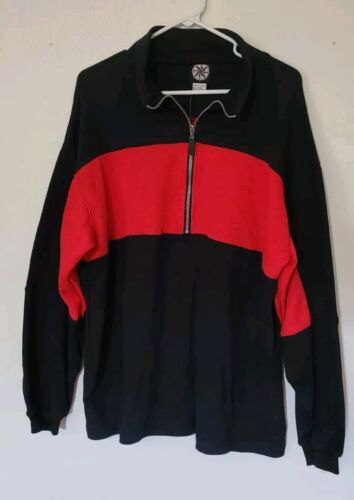 NWT Marlboro Unlimited Gear 1/2 Zip Pullover Sweater Jacket Large Vintage 90s - Picture 2 of 10