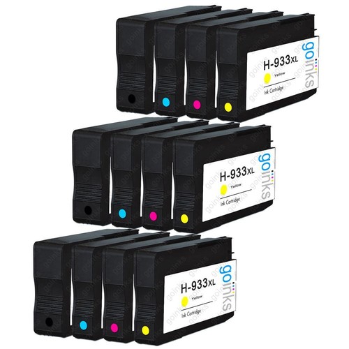 12 Ink Cartridges (Set) for HP Officejet 6100 6600 6700 7110 7510 7610 7612 - 第 1/1 張圖片