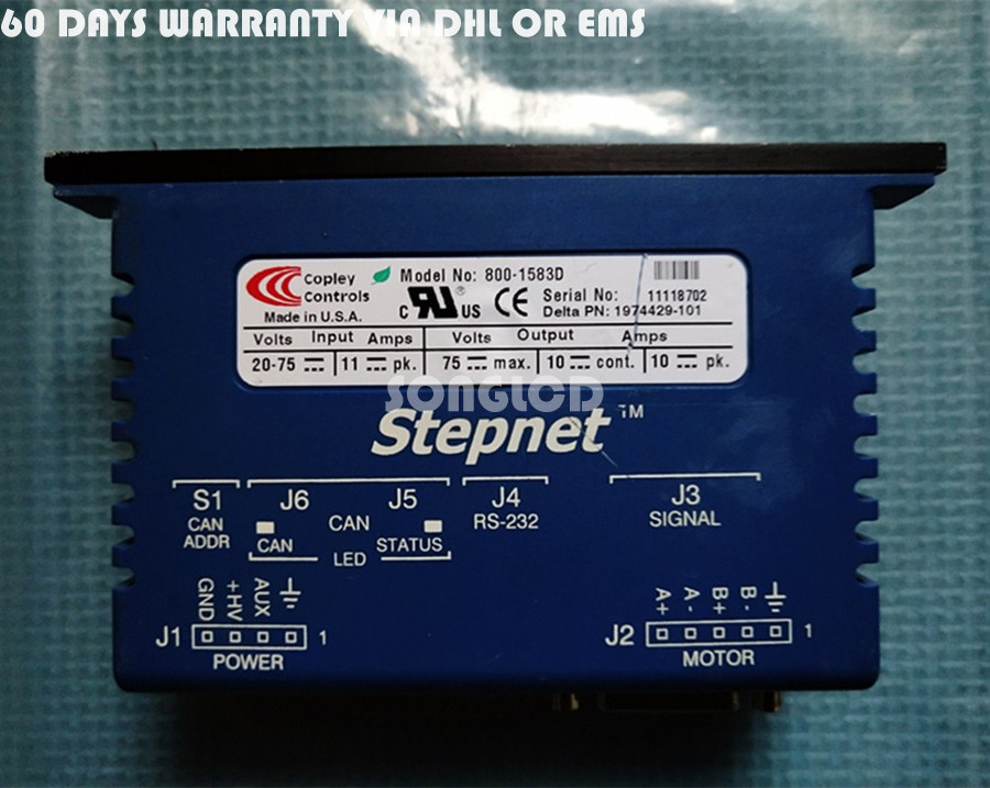 Copley controls servo driver ACCELNET 800-1583D via DHL or Fedex fast shipping