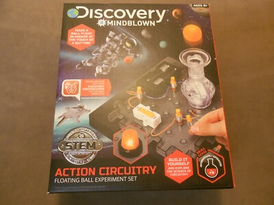 Discovery Mindblown Action Circuitry Floating Ball Experiment Set New