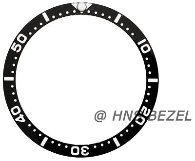 BLACK CERAMIC BEZEL INSERT FOR SEIKO 6105 8110 7002 6309 7S26 0020 6306 SKX007 