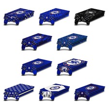 OFFICIAL CHELSEA FOOTBALL CLUB ART VINYL SKIN DECAL FOR SONY PS4 PRO BUNDLE