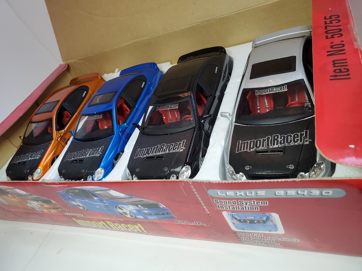 Jada Import Racer 1/24 Lexus GS430, Pack Of 4 | eBay