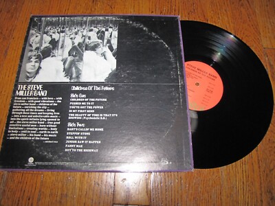 STEVE MILLER BAND - CHILDREN OF THE FUTURE - CAPITOL RECORDS LP | eBay