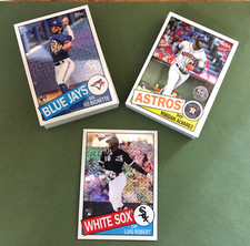 2020 Topps Update 1985 35th Anniversary - Complete 50 card set