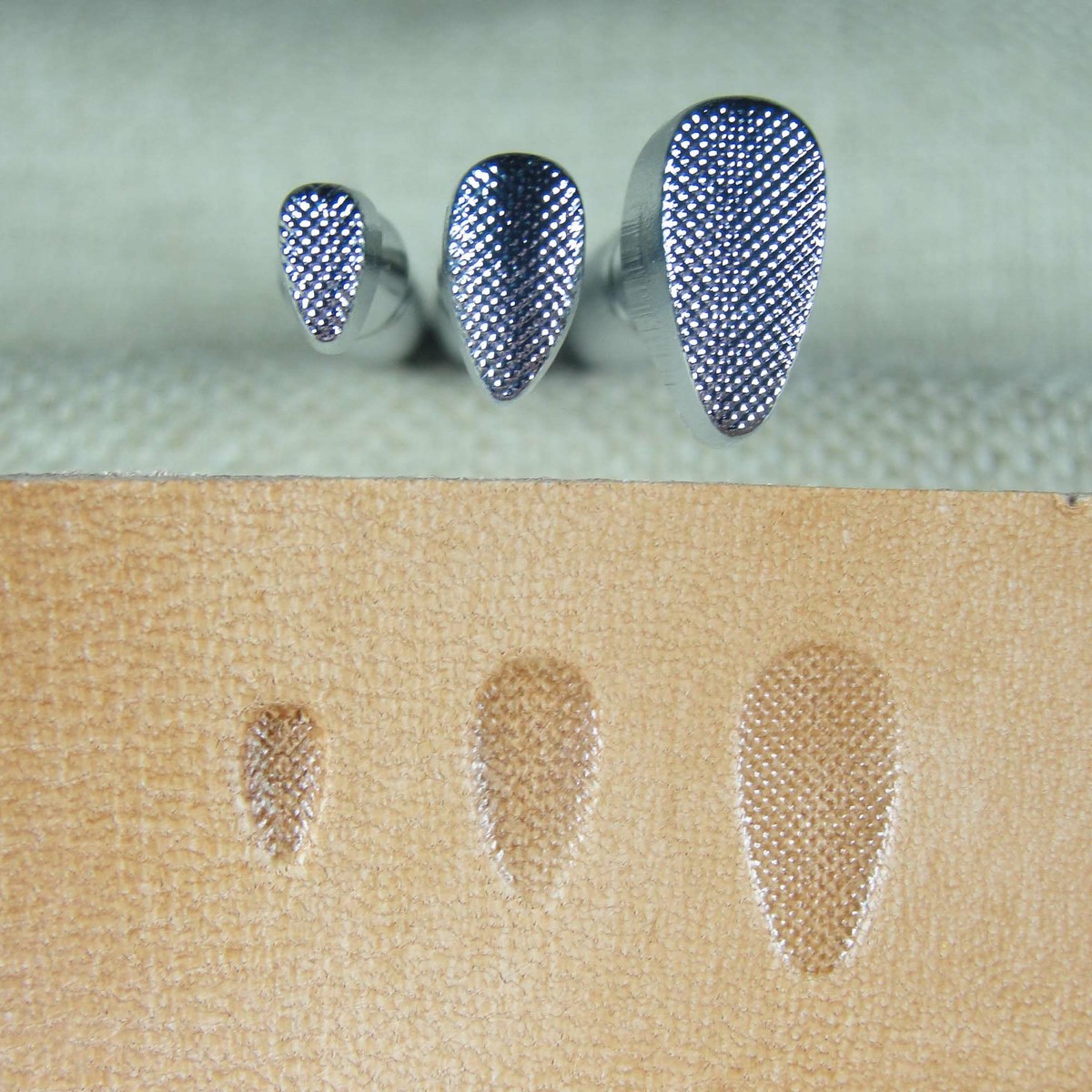 Japan Select - Checkered Pear Shader Stamp Set (3-Piece Set