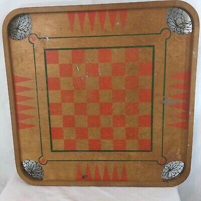 Carrom Industries Ludington MI #85 Vintage Wooden Board Game | eBay