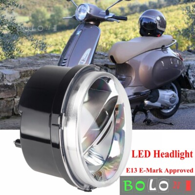 E13 E-Mark LED Headlight For Primavera 150 3V ie IGET Touring 2017-2019 