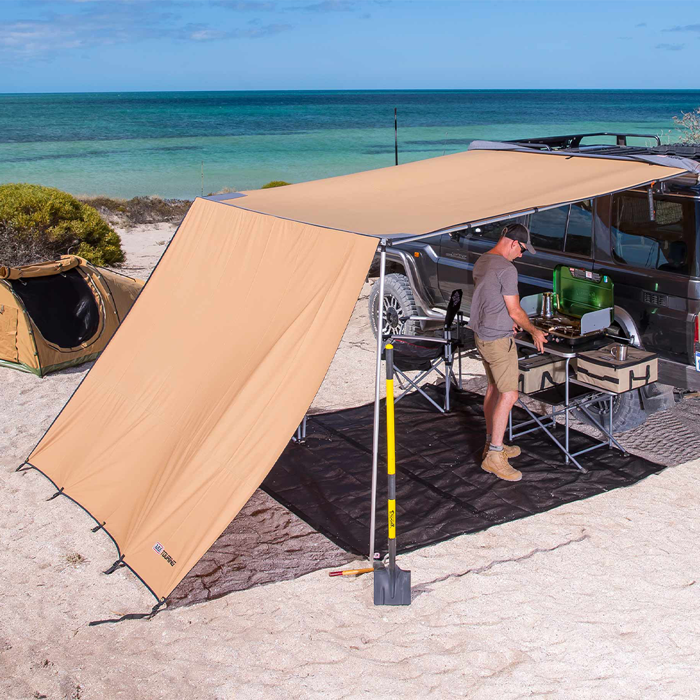 テント・タープ ARB Touring Wind Break Front 2500 ARB Front Windbreak for 2.5m 2500 Awning 813102 DA6829 | eBay