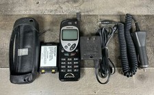 Nokia 252 Cell Phone Vintage Carrier Black Case Car and Battery Charger ACP-7U