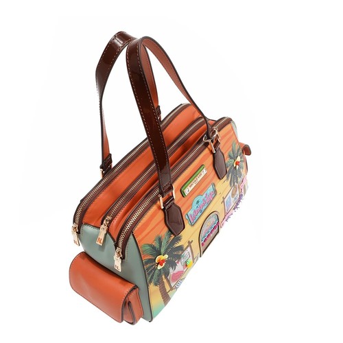 NICOLE LEE SUN AND SAND HANDBAG - Picture 2 of 9