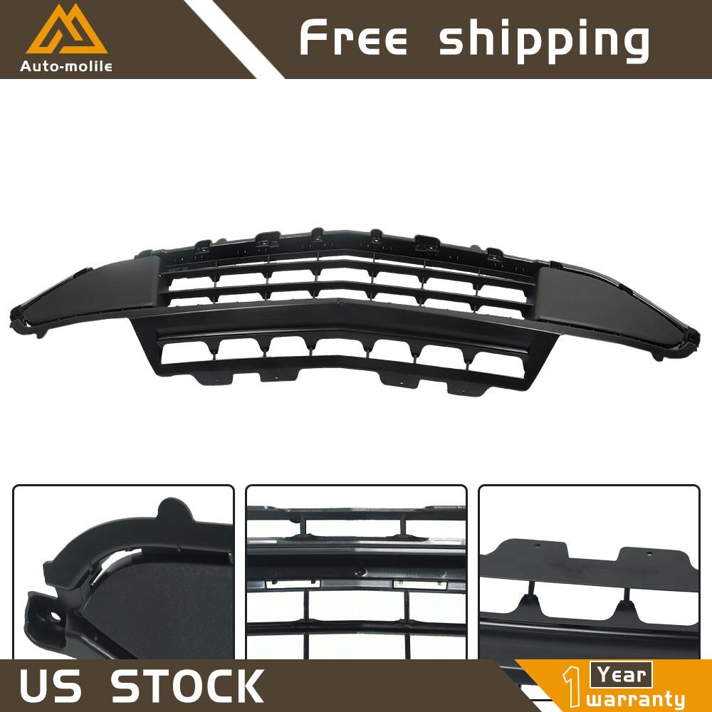 Front Lower Grille For 2018-2021 Chevy Traverse – Black Painted – Replaces 84402021