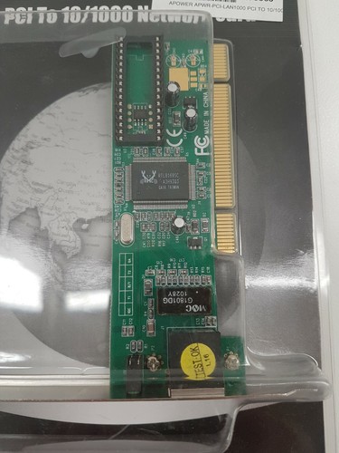 PCI Gigabit Ethernet Network Card 1000Mbps Adapter Realtek RTL8169SC Low Profile - Picture 2 of 4