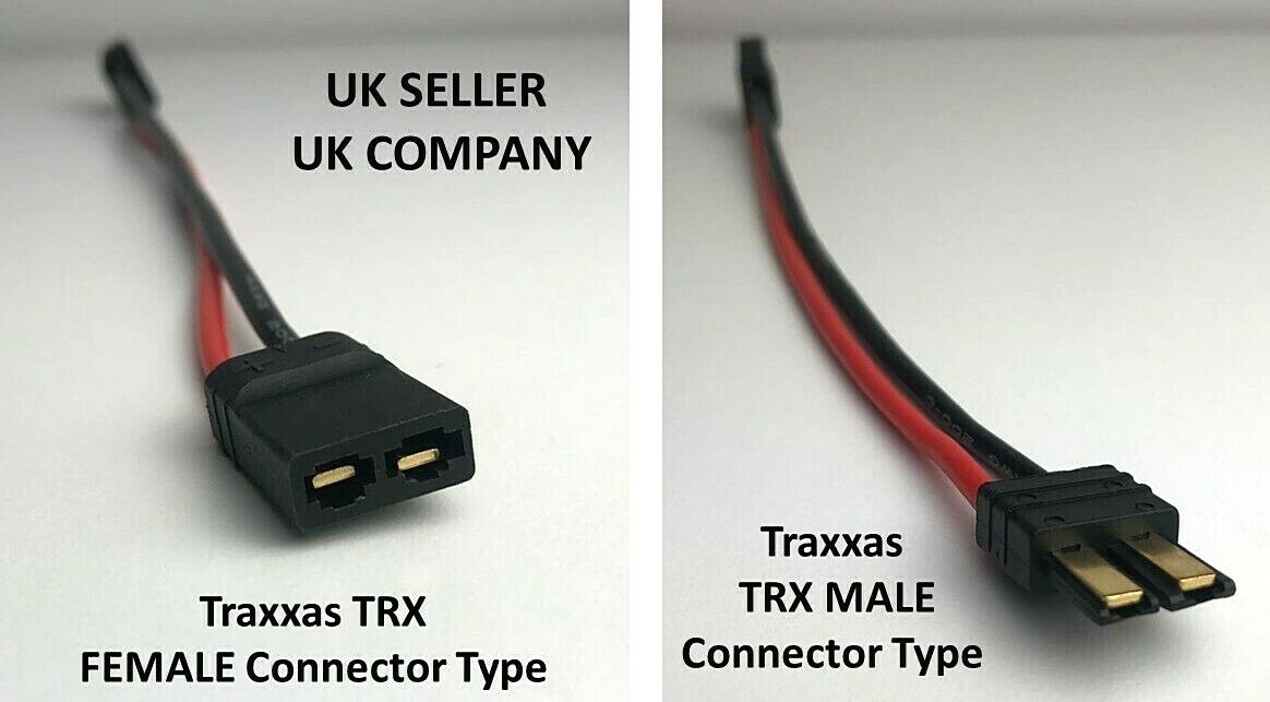 Traxxas TRX Extension Cables Leads Connectors Battery lipo Charger