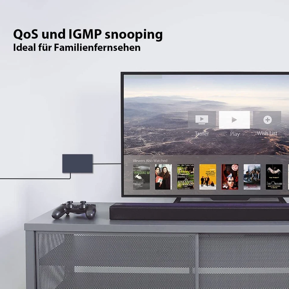 TP-Link 5, 8, 16 Ports Gigabit Netzwerk Switch Verteiler LAN RJ-45 Hub leise - Bild 3 von 4