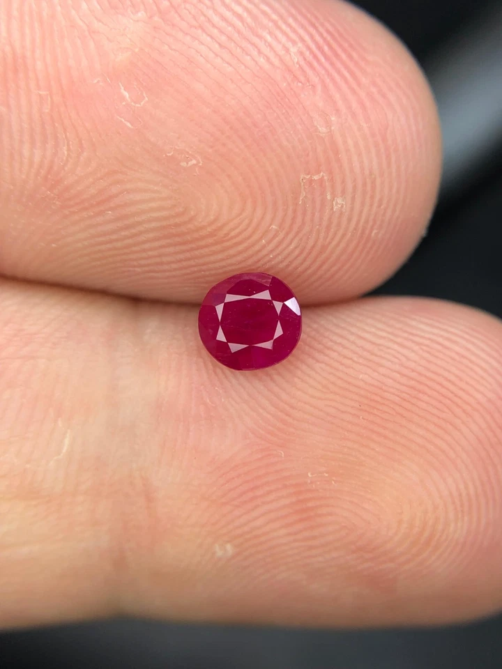 0.85 Ct Natural Untreat ruby Pinkish Red Color Oval Shape Gem's From Afghanistan - Image 4 of 4
