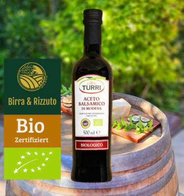 Turri ''Gardasee'' BIO Aceto Balsamico-Essig aus Modena g.g.A 0,5L