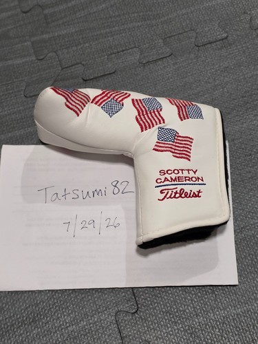 **NEW SCOTTY CAMERON TITLEIST TEAM USA RYDER CUP 2001 2002 PUTTER HEADCOVER**