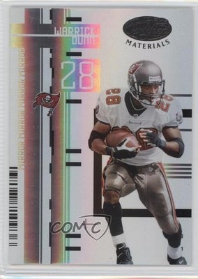 2005 Leaf Certified Materials Mirror White 119/150 Warrick Dunn #146 0b5