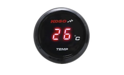 KOSO i-GEAR Wassertemperaturanzeige rot BA067R10