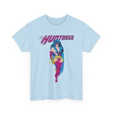 Huntress T-Shirt - Joe Staton Art - Helena Wayne, Pre-Crisis Earth 2 - DC Comics