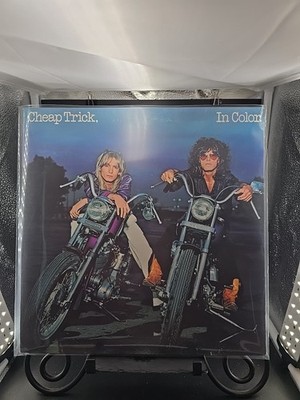 Cheap Trick ''In Color  1977 LP PE-34884 Epic Records Santa Maria Reissue EX/EX