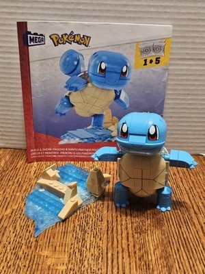 MEGA BLOKS Pokemon Squirtle Building Set w/instructions book