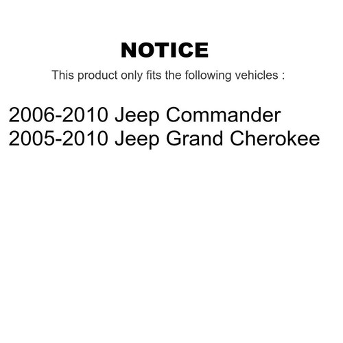 Front Stabilizer Links Kit for Jeep Grand Cherokee Commander 2005-2010 oeSI - Picture 2 of 3