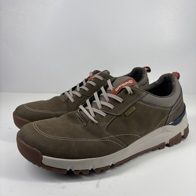 Dunham Glastonbury Men s US 16 Breen Leather Waterproof Walking Shoes CI7975