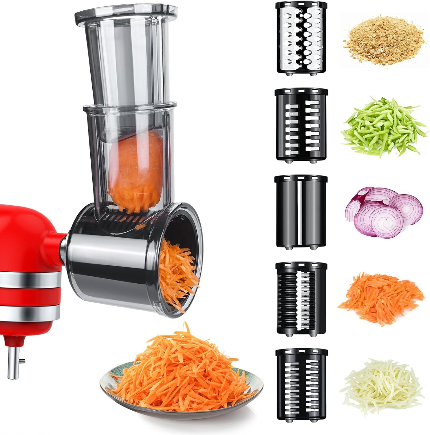Attacco per Affettatrice Grattugia per Kitchenaid Stand Mixer - Grattugia per Fo