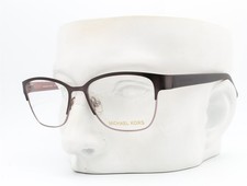 Michael Kors MK 348 060 Eyeglasses Glasses Matte Charcoal Grey on Pink 52mm