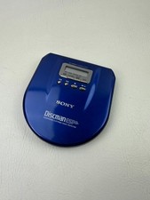 Vintage Retro Sony Discman ESP2 D-E771 Blue Portable CD Player FOR PARTS