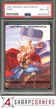 1993 MARVEL MASTERPIECES #3 THOR PSA 8